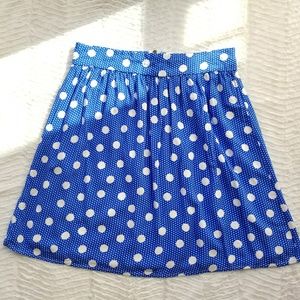 Polka Dot Skirt (Everly Anthropologie)